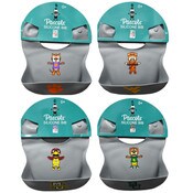 Wholesale - PASCOTS STATE SCHOOLS ASST SILICONE BIBS